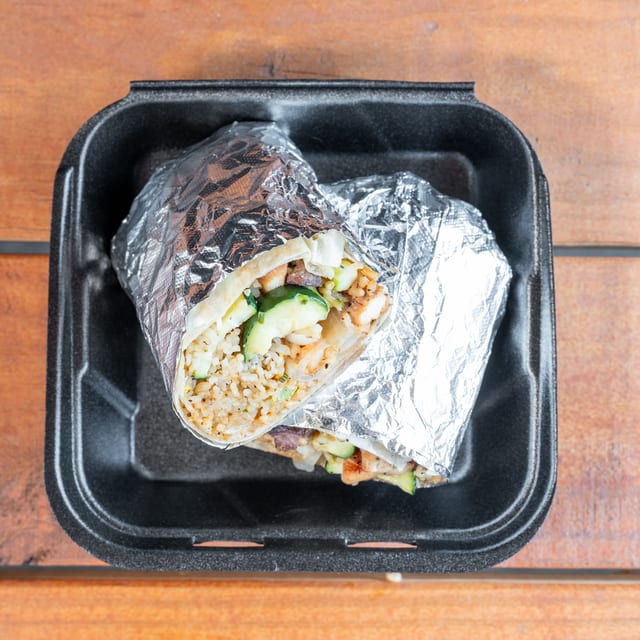 Hibachirrito Burrito.