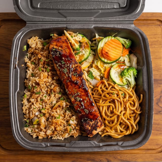 Salmon Hibachi.