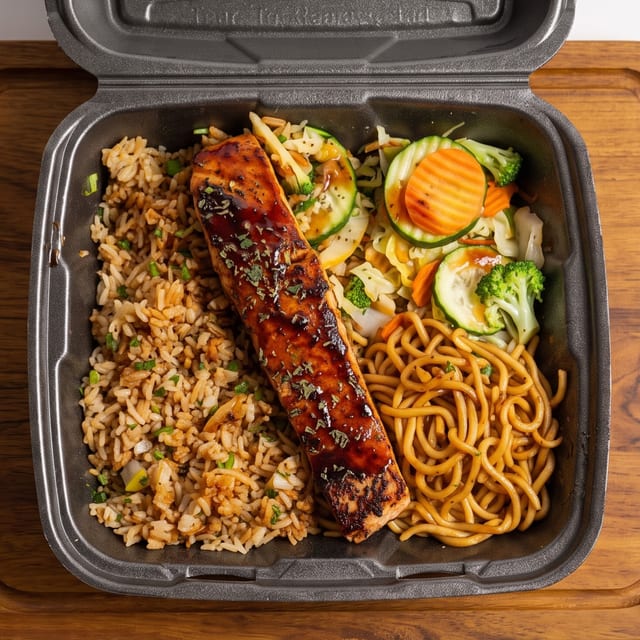 Salmon Hibachi.